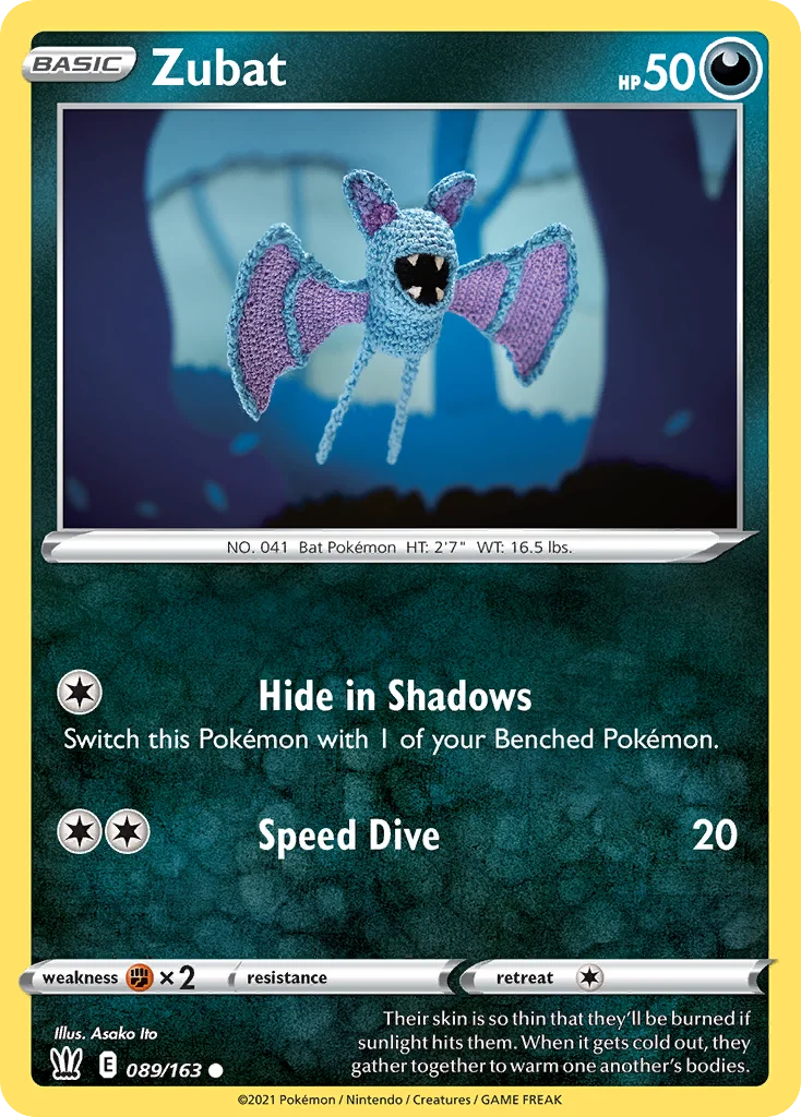 Zubat 089 Battle Styles