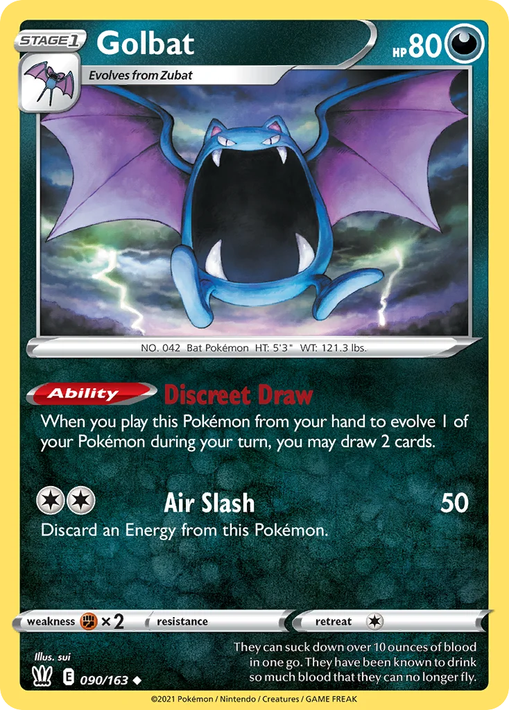 Golbat 090 Battle Styles