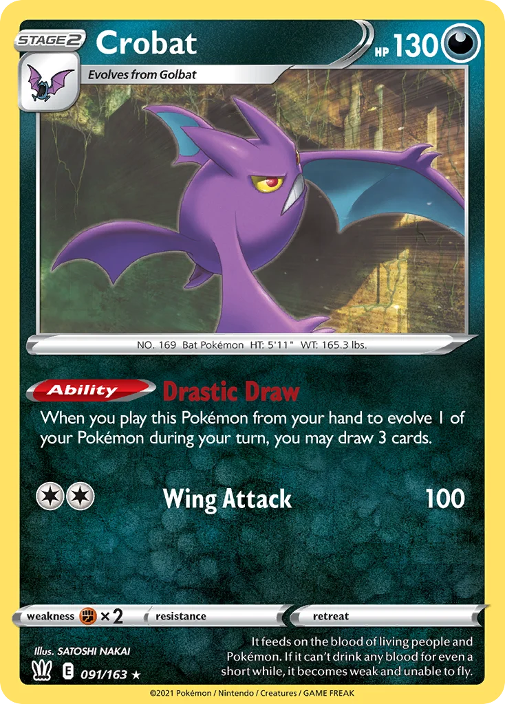 Crobat 091 Battle Styles