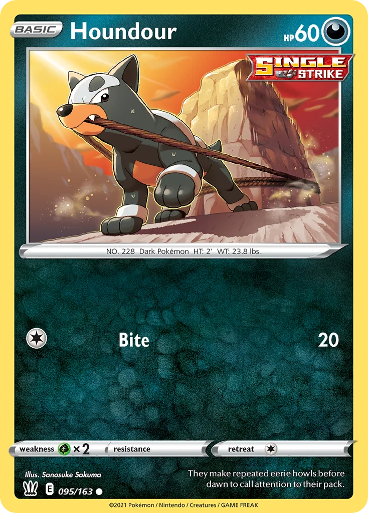 Houndour 095 Battle Styles