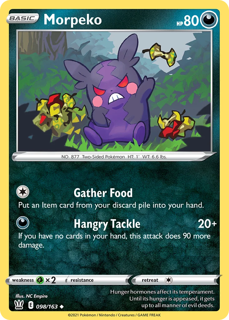 Morpeko 098 Battle Styles