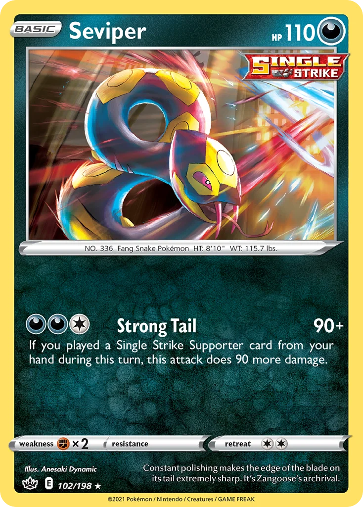 Seviper 102 Chilling Reign
