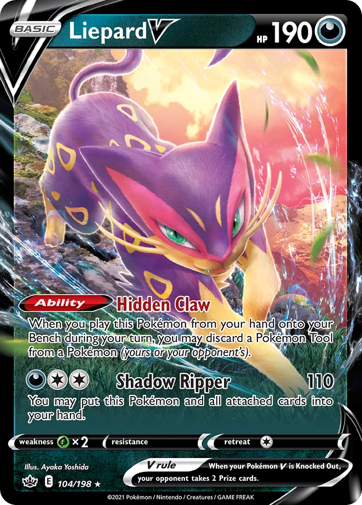Liepard V 104 Chilling Reign