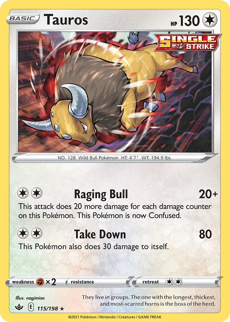 Tauros 115 Chilling Reign