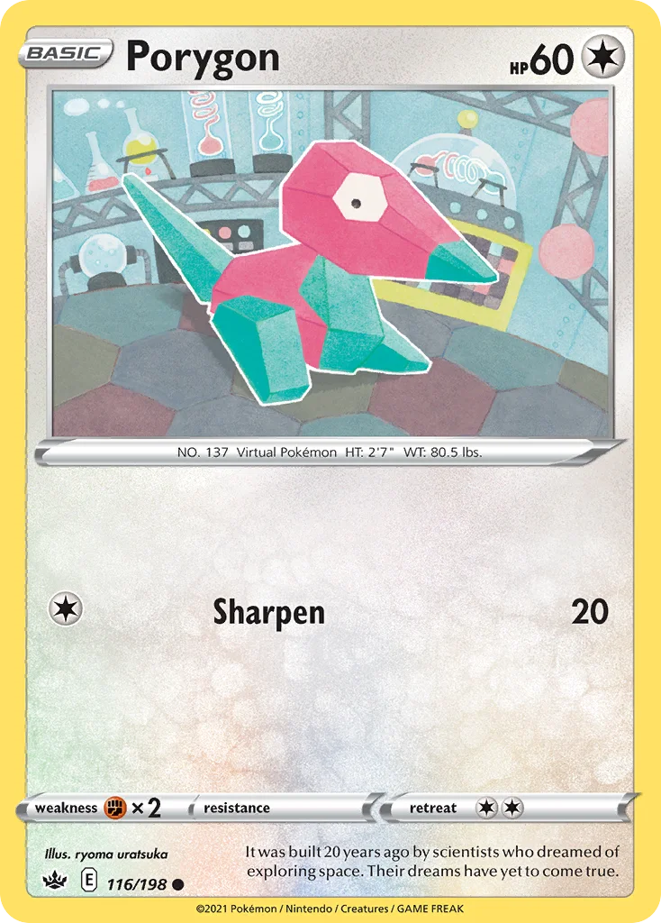 Porygon 116 Chilling Reign
