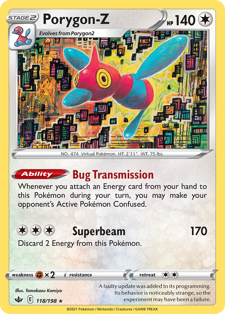 Porygon-Z 118 Chilling Reign