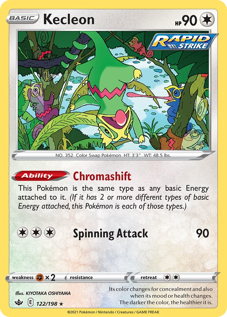 Kecleon 122 Chilling Reign