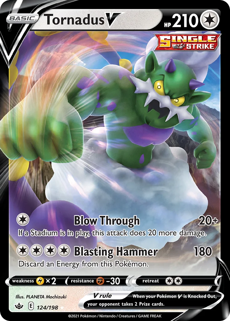 Tornadus V 124 Chilling Reign