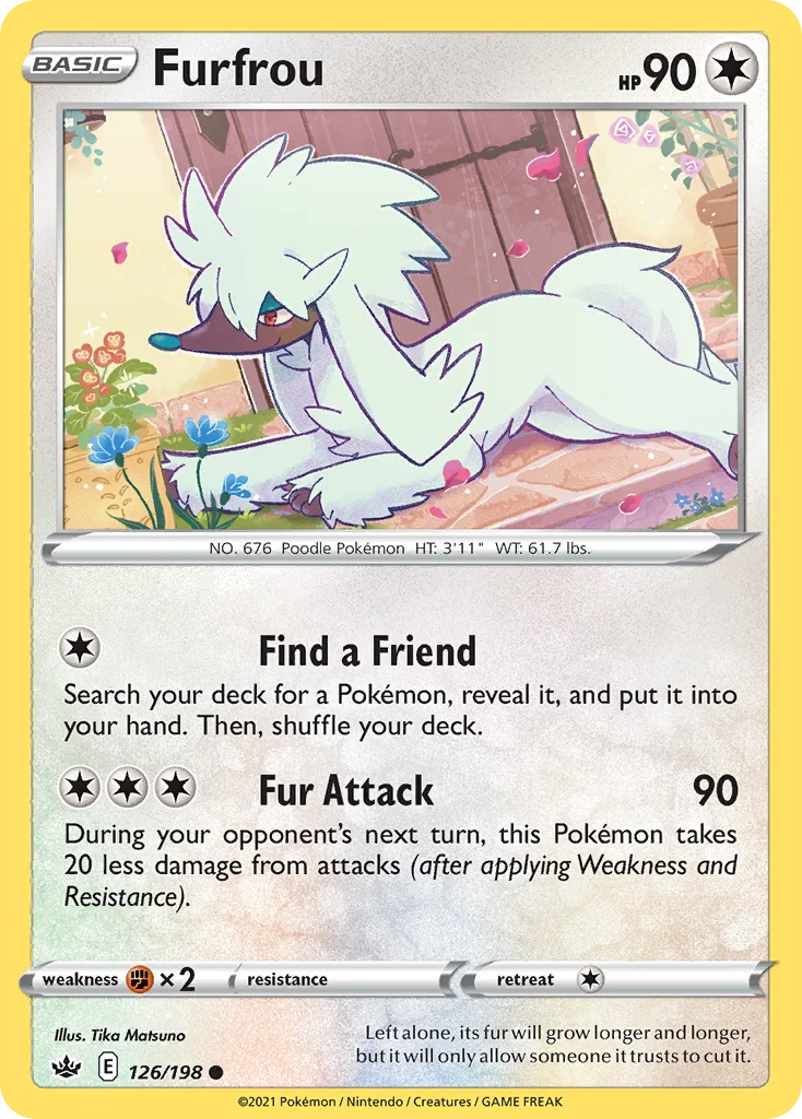 Furfrou 126 Chilling Reign