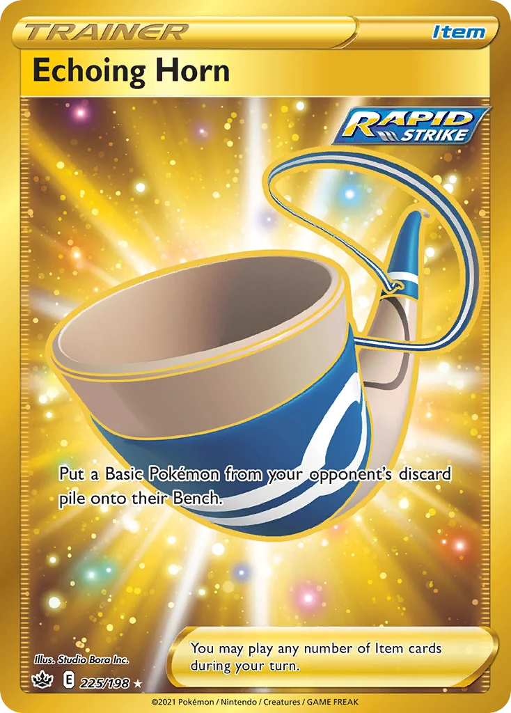 Echoing Horn 225 Chilling Reign Pokemon Card