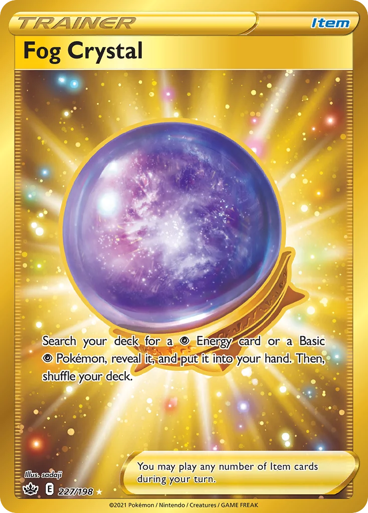 Fog Crystal 227 Chilling Reign Pokemon Card