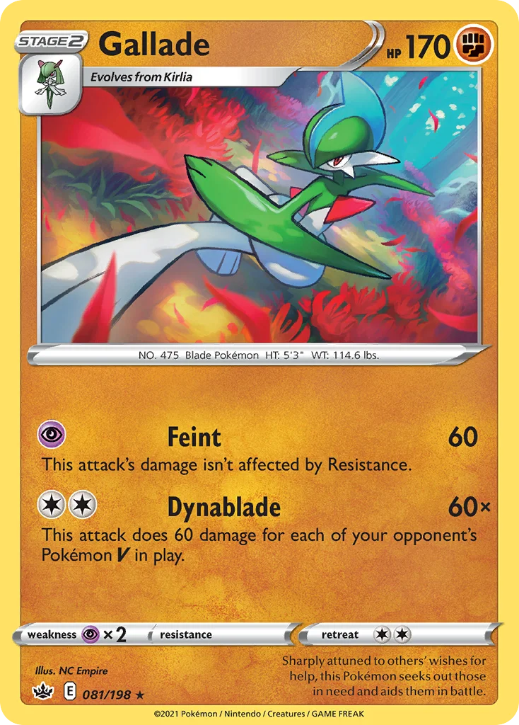Gallade 081 Chilling Reign