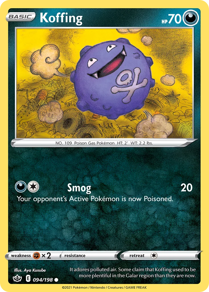 Koffing 094 Chilling Reign