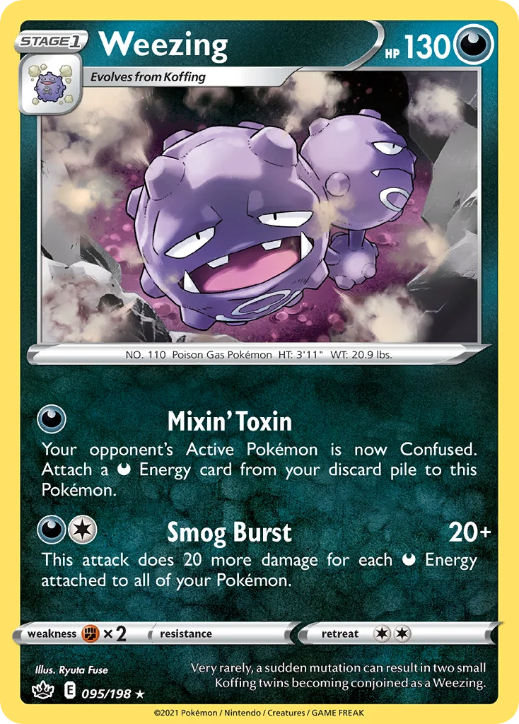 Weezing 095 Chilling Reign