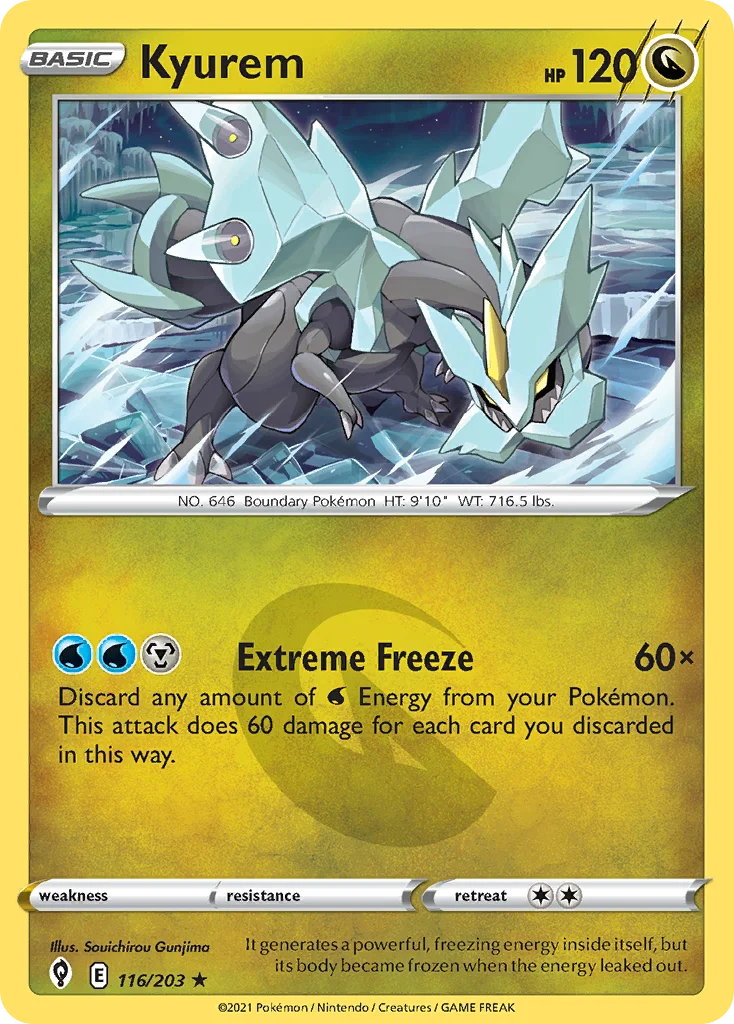 Kyurem 116 Evolving Skies