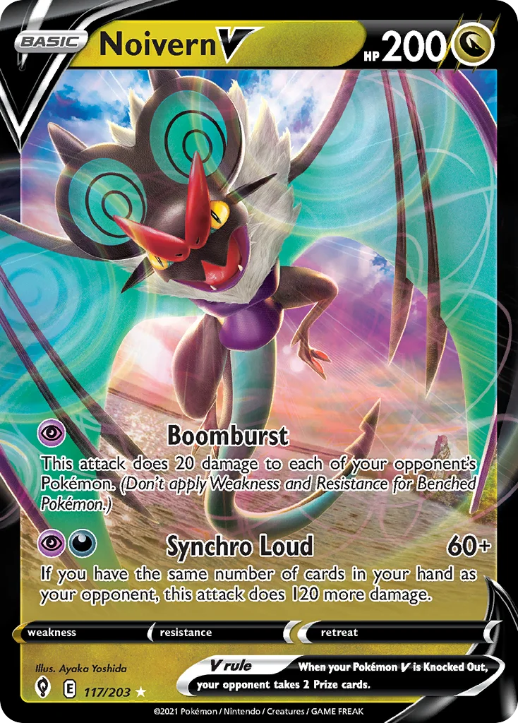 Noivern V 117 Evolving Skies