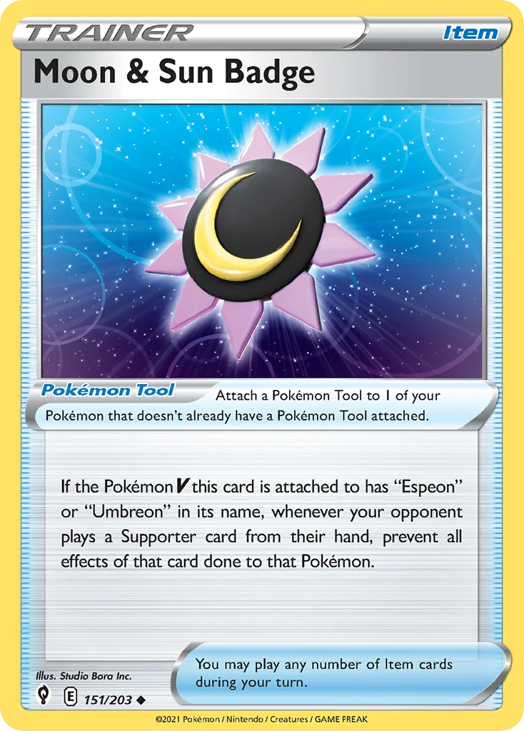 Moon & Sun Badge 151 Evolving Skies