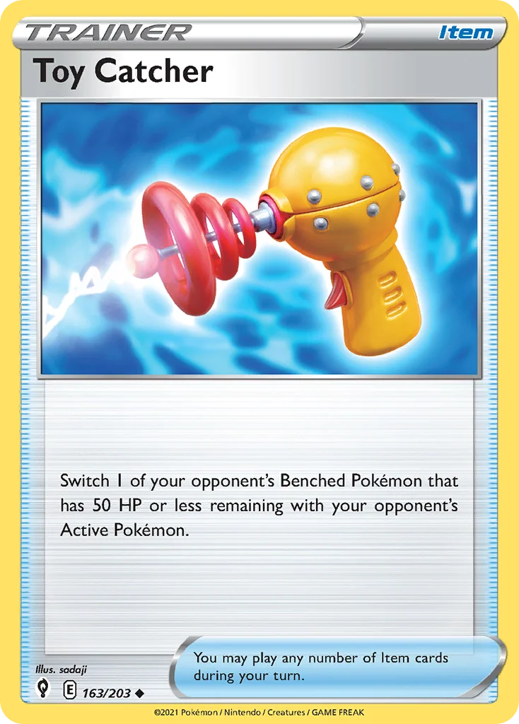 Toy Catcher 163 Evolving Skies Pokemon Card