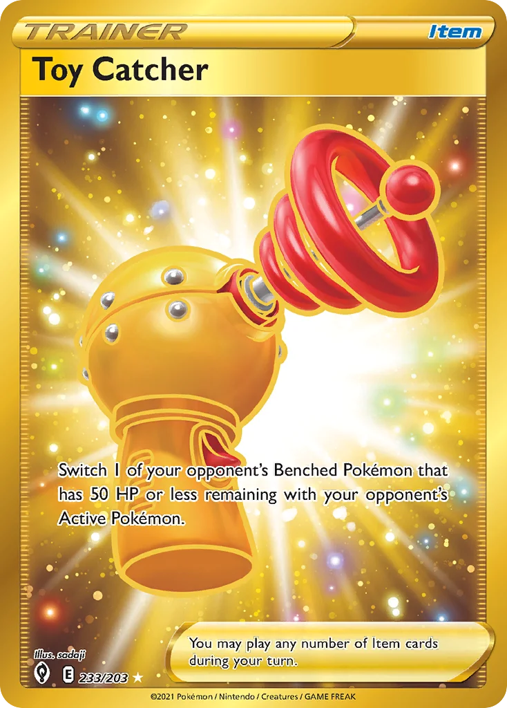 Toy Catcher 233 Evolving Skies Pokemon Card