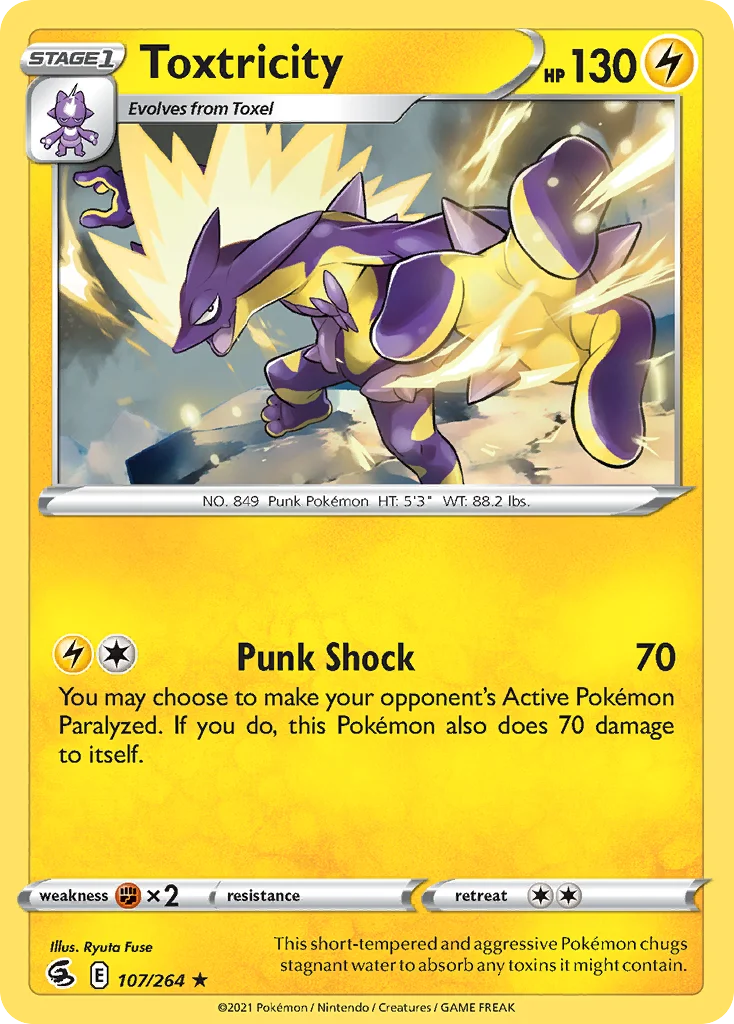 Toxtricity 107 Fusion Strike