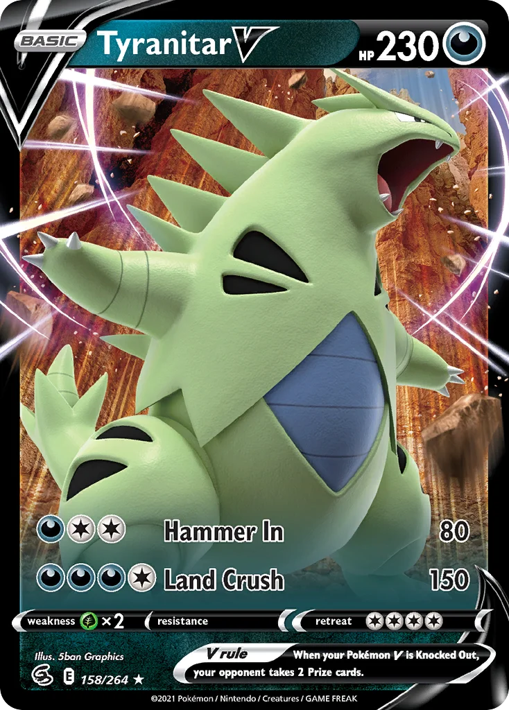 Tyranitar V 158 Fusion Strike