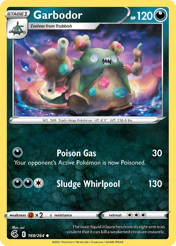 Garbodor 169 Fusion Strike