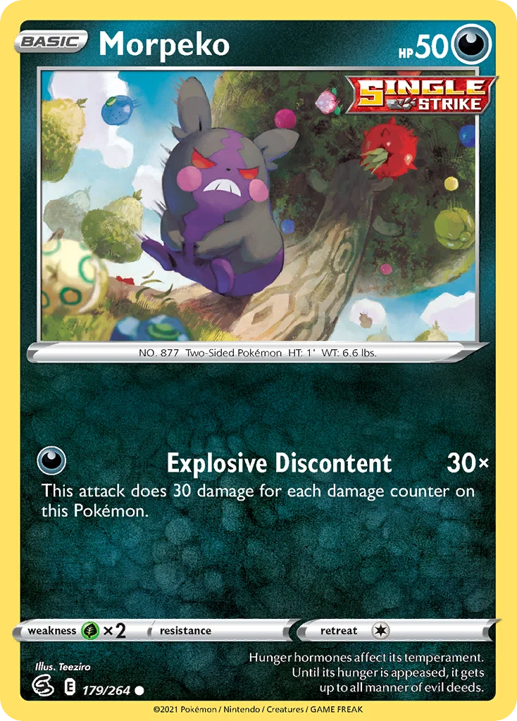 Morpeko 179 Fusion Strike