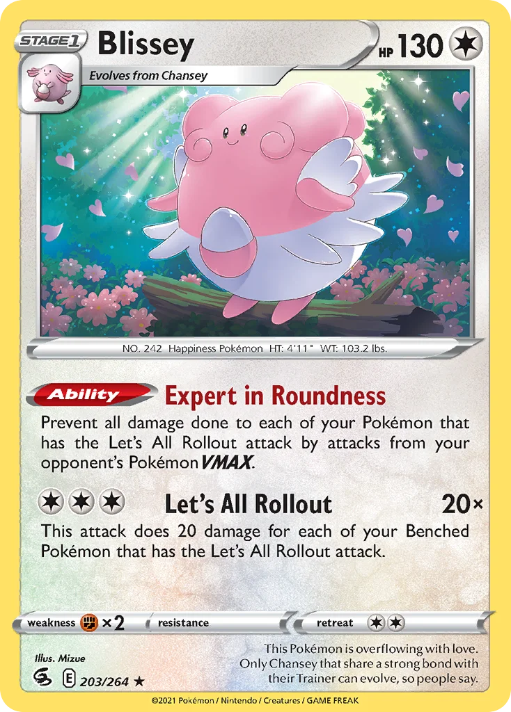 Blissey 203 Fusion Strike