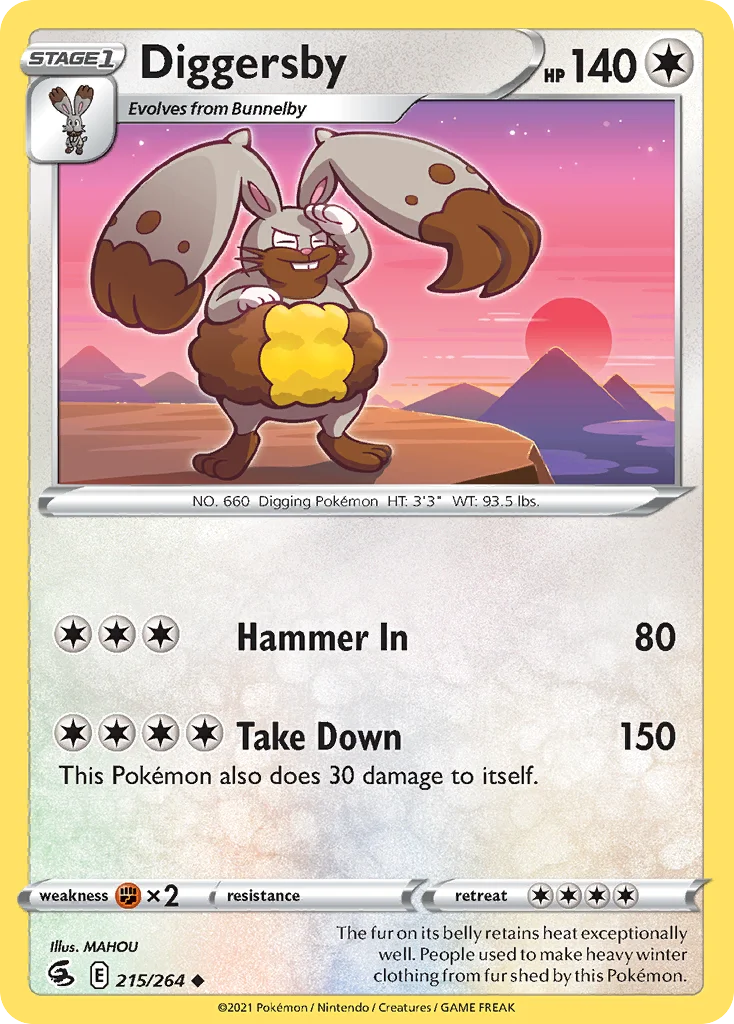 Diggersby 215 Fusion Strike