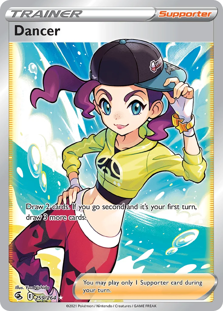 Dancer 259 Fusion Strike Pokemon Card