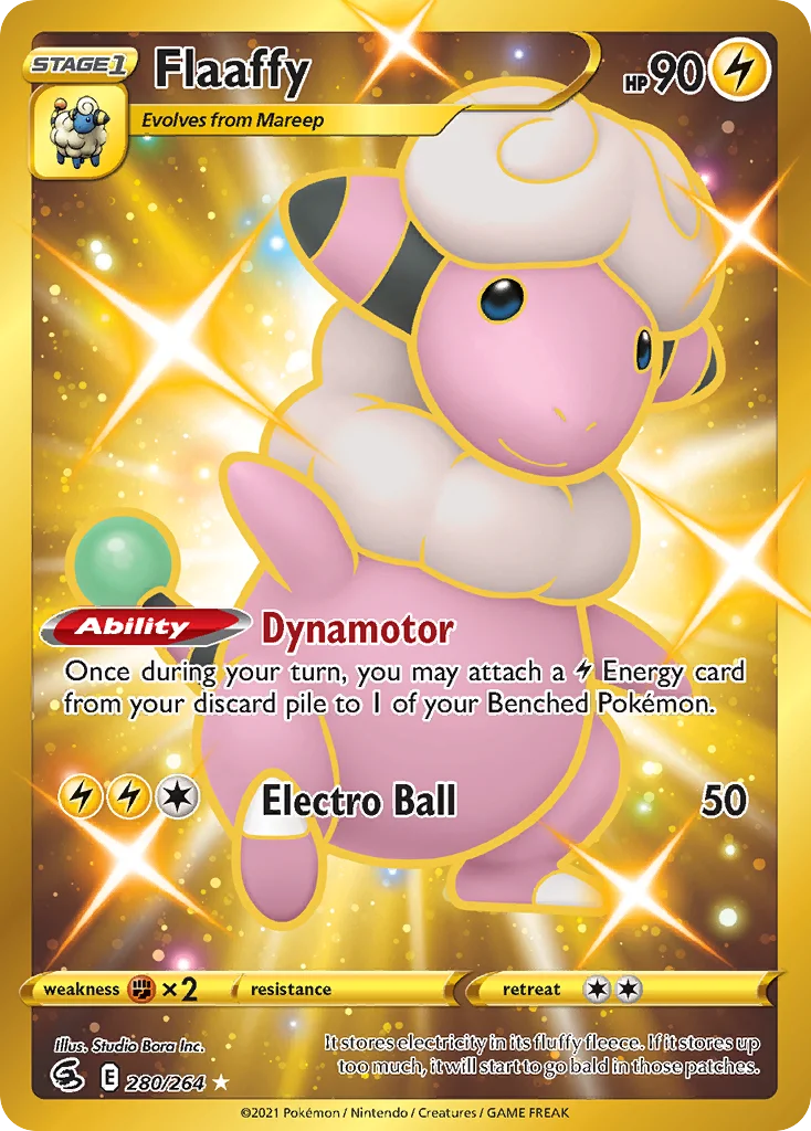 Flaaffy 280 Fusion Strike Pokemon Card