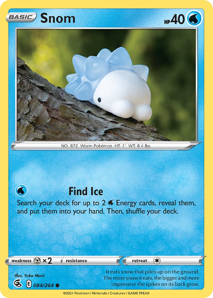 Snom 084 Fusion Strike Pokemon Card
