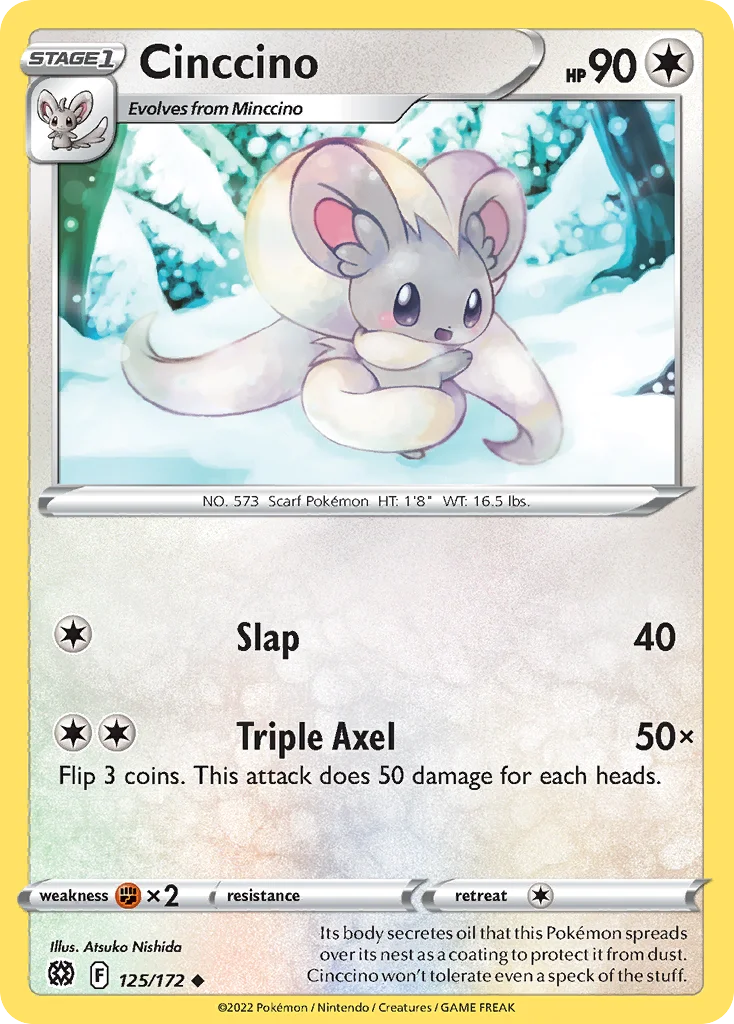 Cinccino 125 Brilliant Stars