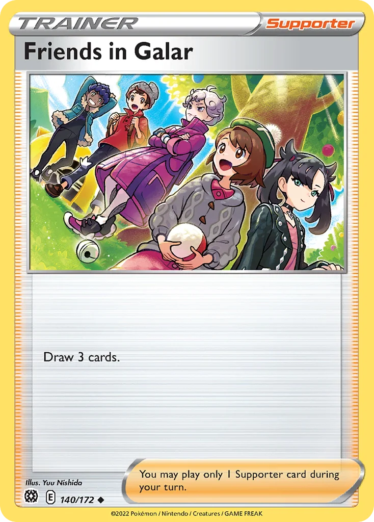 Friends in Galar 140 Brilliant Stars