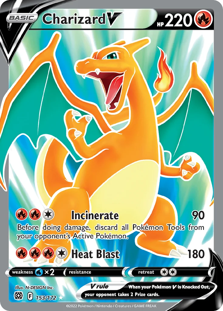 Charizard V (Full Art) 153 Brilliant Stars