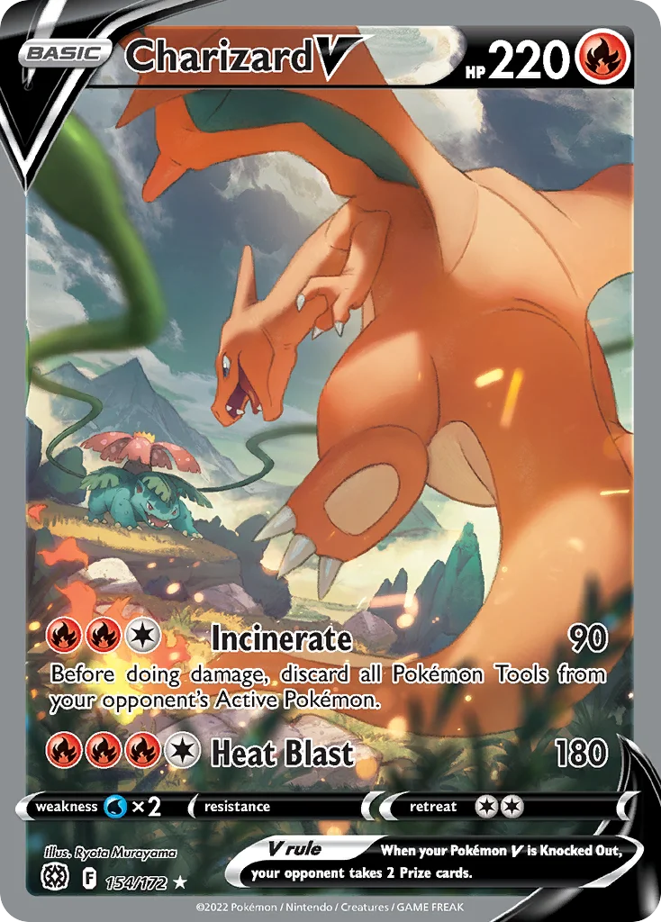 Charizard V (Alternate Full Art) 154
