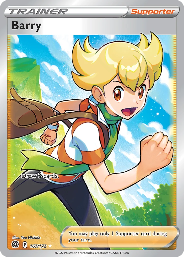 Barry (Full Art) 167 Brilliant Stars