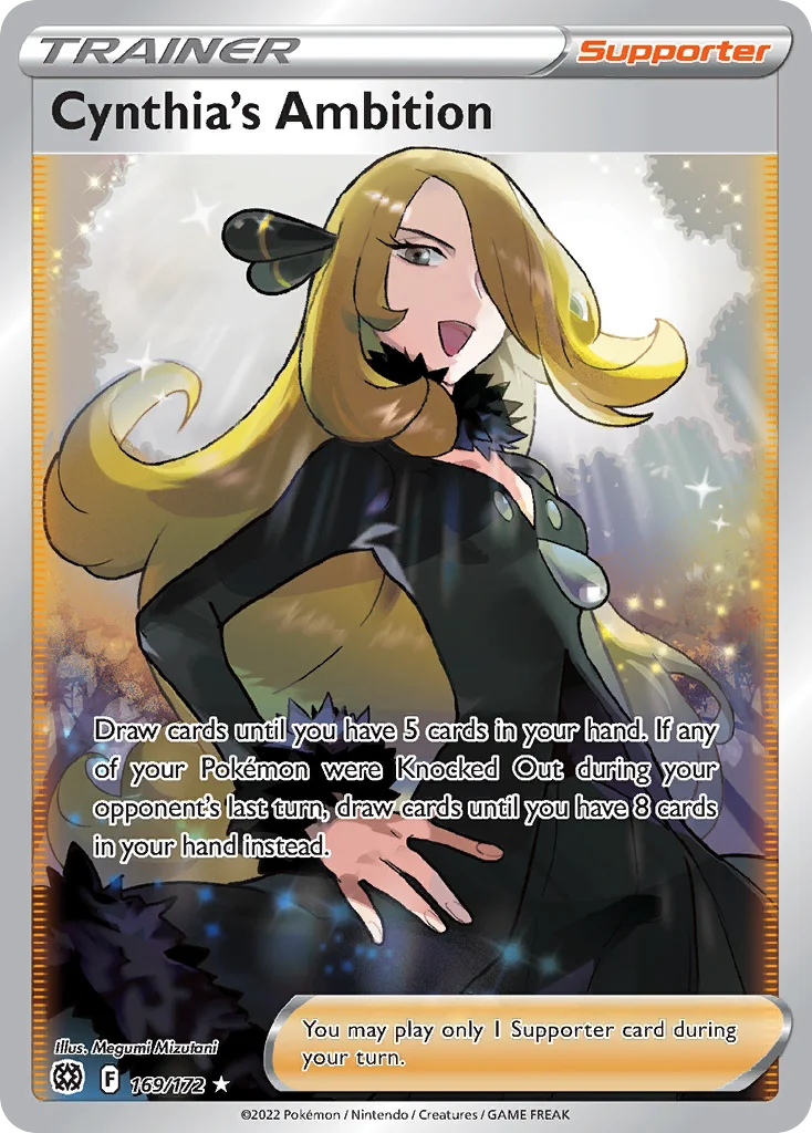 Cynthia's Ambition (Full Art) 169 Brilliant Stars