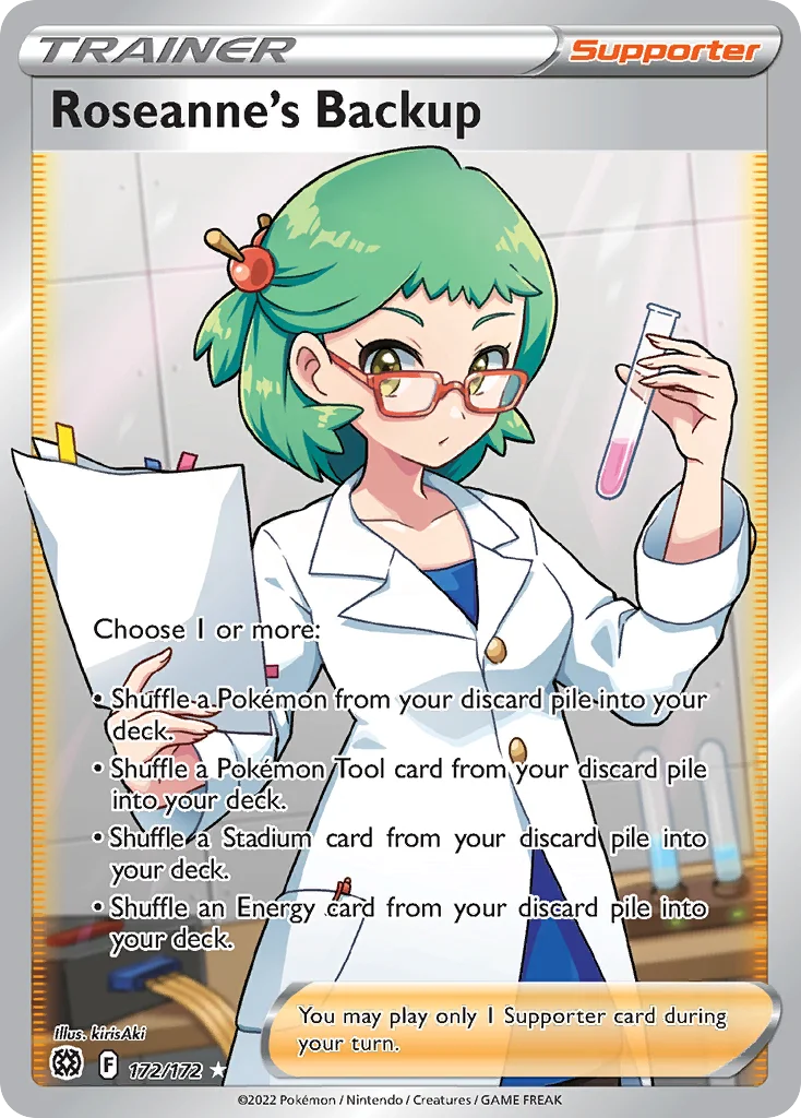 Roseanne's Backup (Full Art) 172 Brilliant Stars