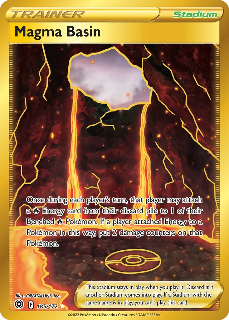 Magma Basin (Secret) 185 Brilliant Stars