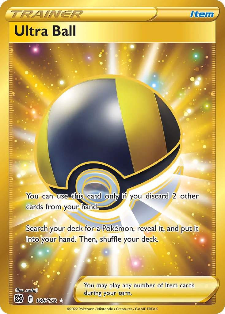 Ultra Ball (Secret) 186 Brilliant Stars