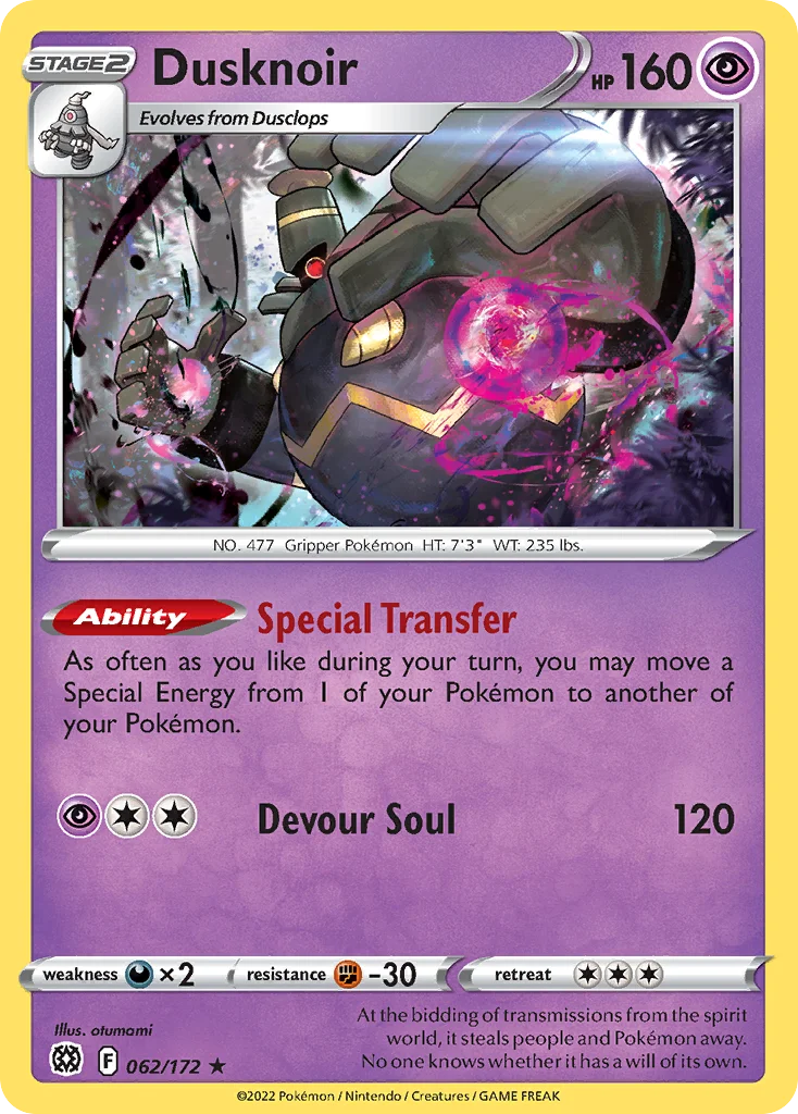 Dusknoir 062 Brilliant Stars