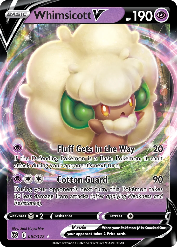 Whimsicott V 064 Brilliant Stars