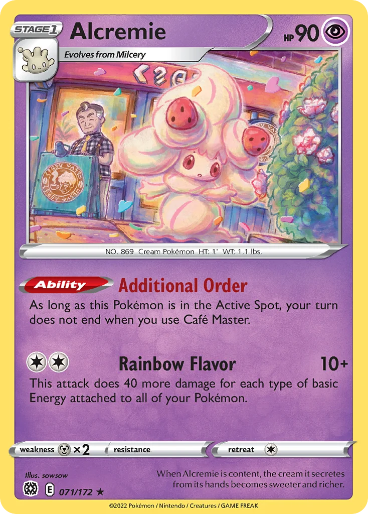 Alcremie 071 Brilliant Stars