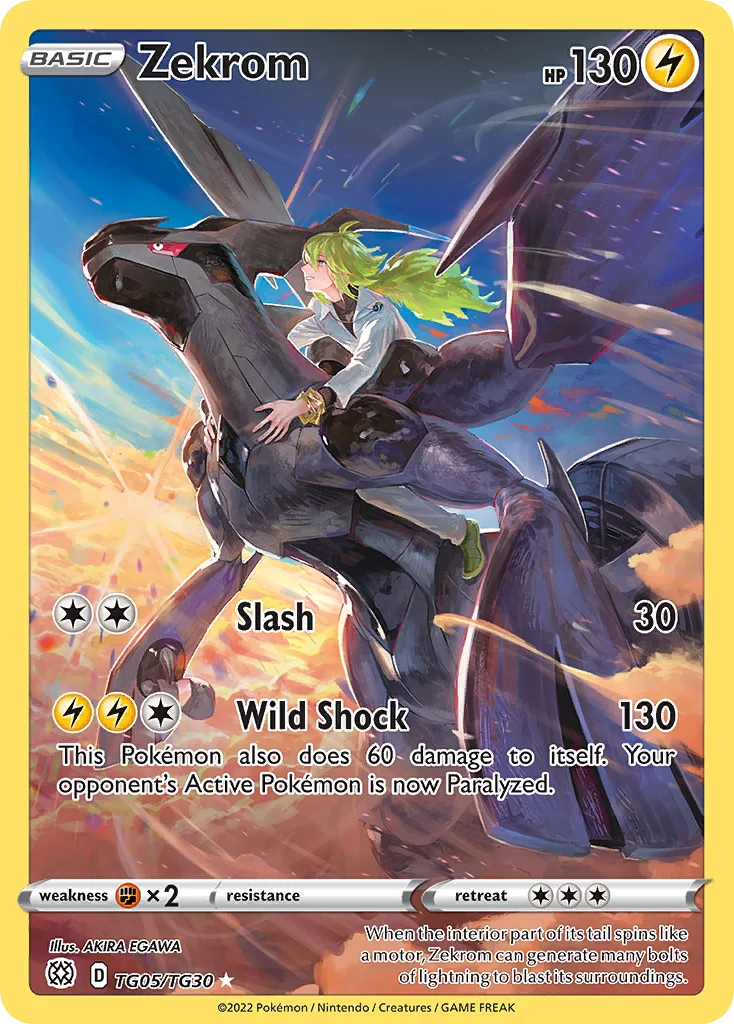 Zekrom TG05 Brilliant Stars
