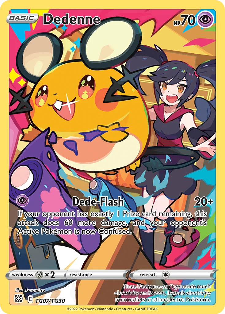 Dedenne TG07 Brilliant Stars