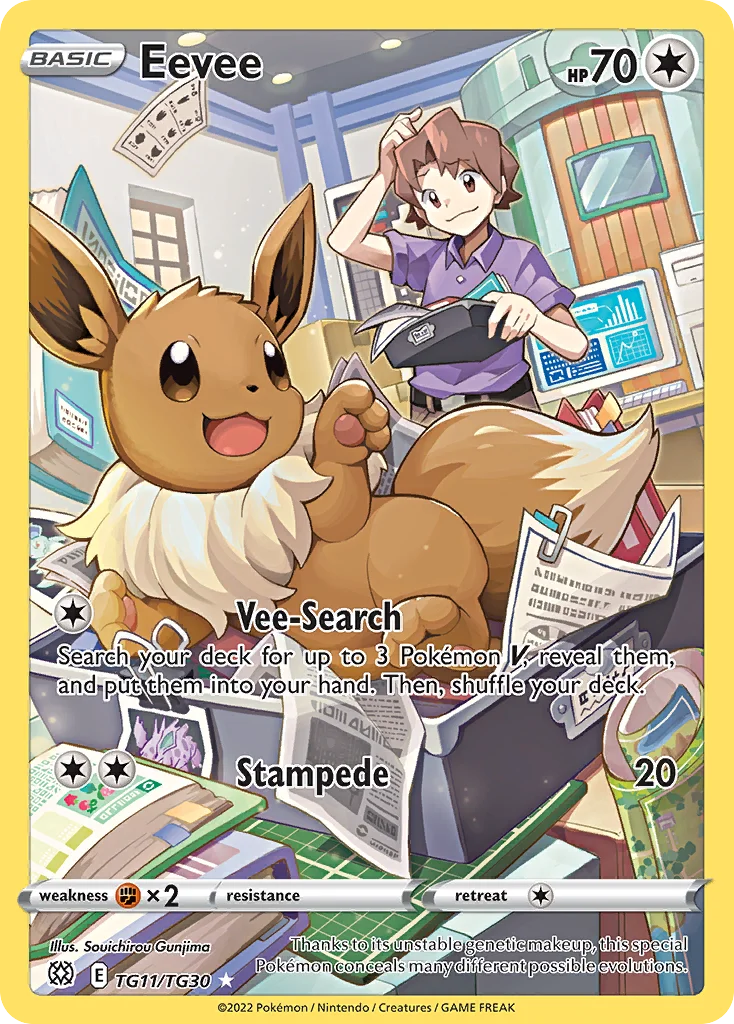 Eevee TG11 Brilliant Stars