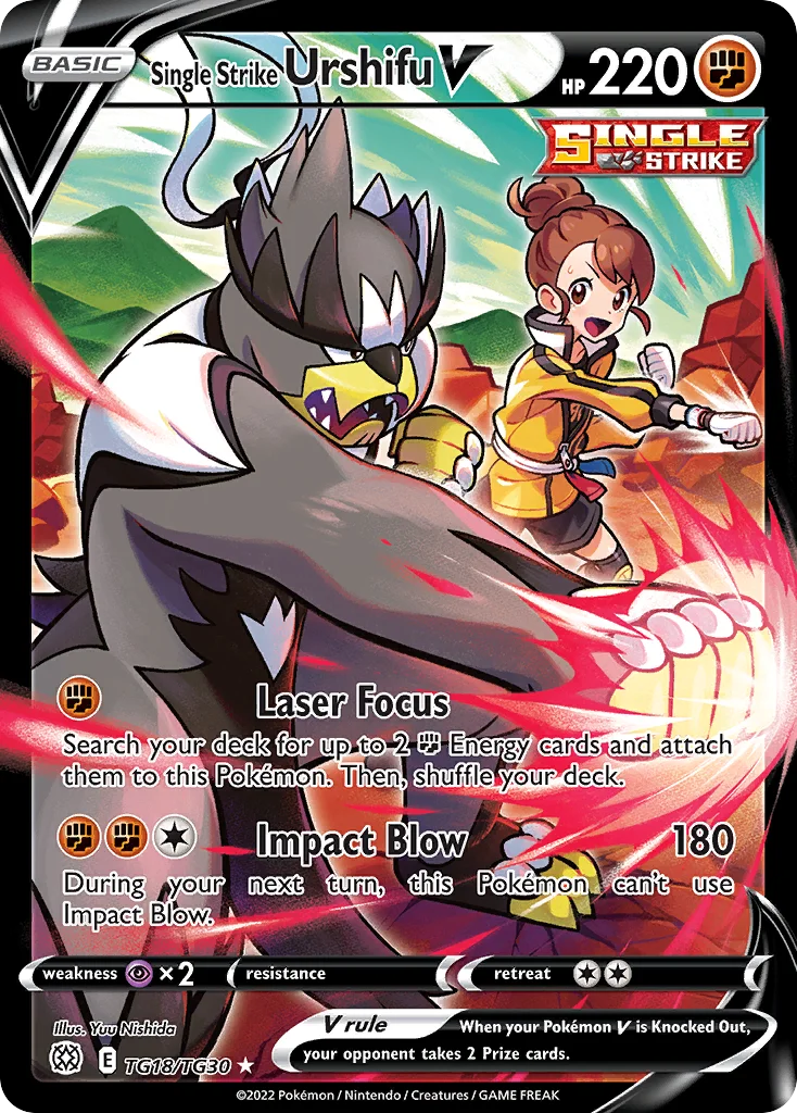 Single Strike Urshifu V TG18 Brilliant Stars