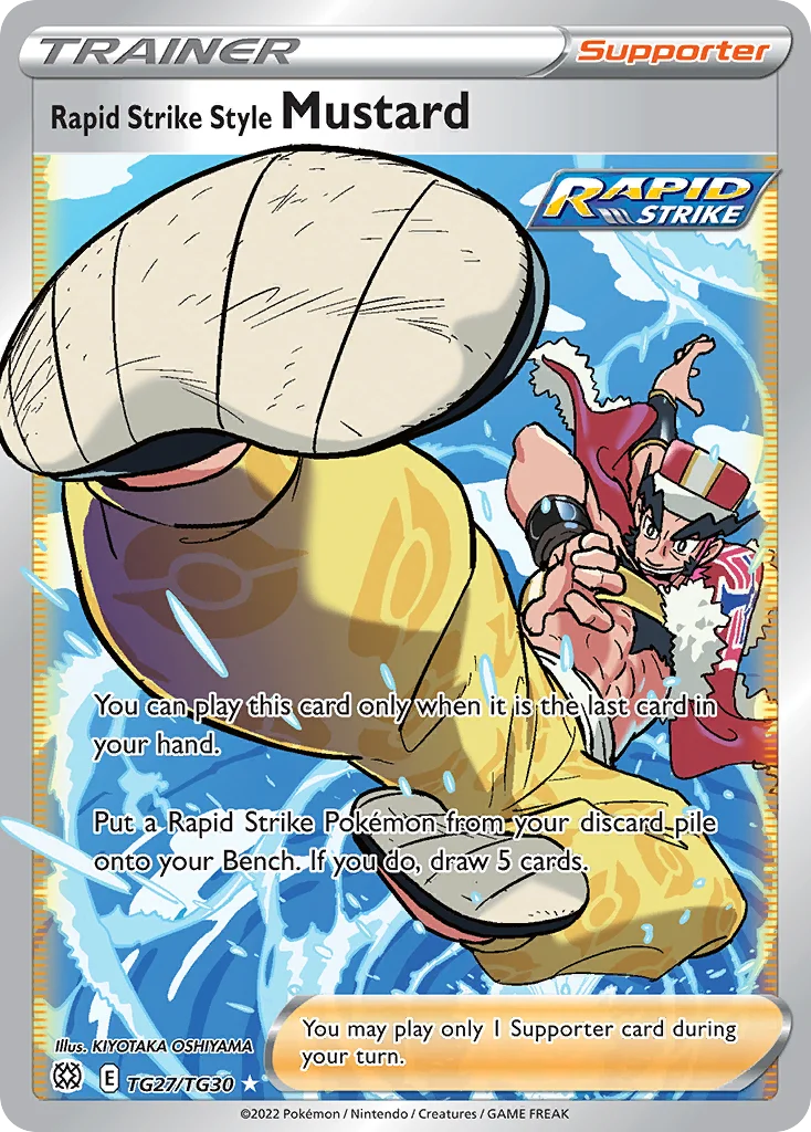 Rapid Strike Style Mustard TG27 Brilliant Stars