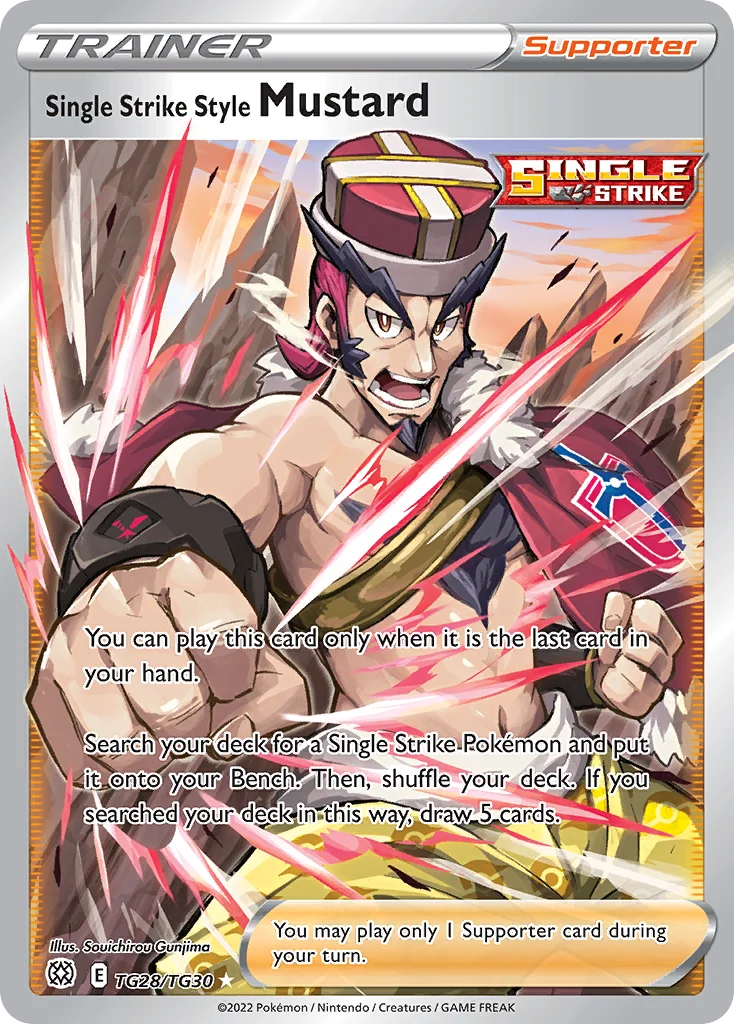 Single Strike Style Mustard TG28 Brilliant Stars